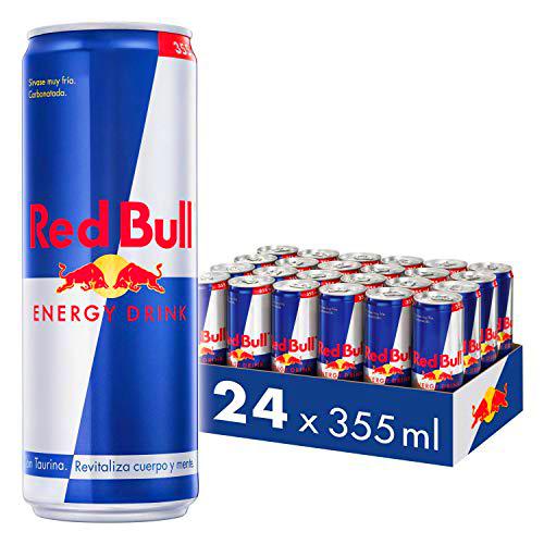 Red Bull Bebida Energética, Regular - 24 latas de 355ml