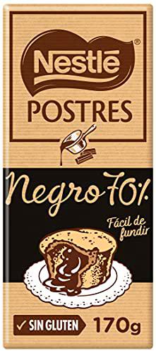 Nestlé POSTRES Chocolate negro para fundir 70% cacao