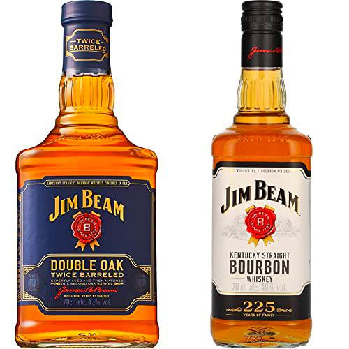 Jim Beam Double Oak Twice Barreled Bourbon Whisky, 43%