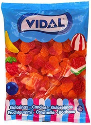 Vidal Golosinas Sabor Melocotón - Paquete de 6 x 250 Unidades