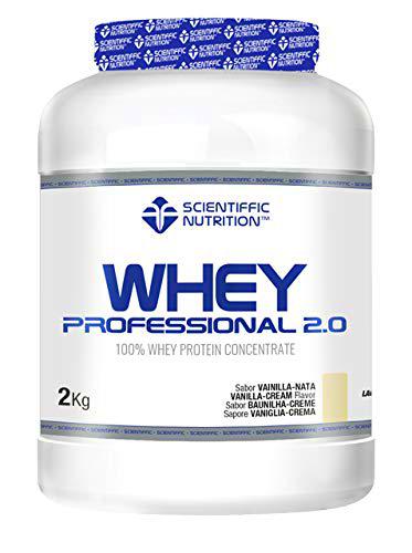 Scientiffic Nutrition - Whey Professional 2.0 Proteinas Whey en Polvo 100% Pura