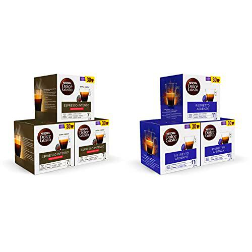 NESCAFÉ Dolce Gusto Espresso Intenso Descafeinado - x3 pack de 30 cápsulas