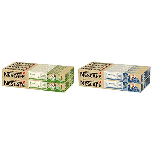 Nescafé Farmers Origins Brazil Lungo Cápsulas de Café 8x10 Unidades