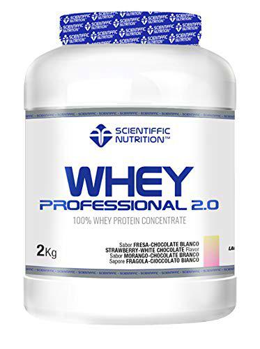 Scientiffic Nutrition - Whey Professional 2.0 Proteinas Whey en Polvo 100% Pura