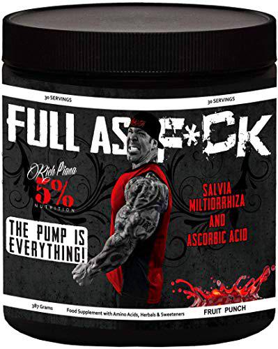 5% Nutrition - Rich Piana Full As F*ck (30 serv) 1 Unidad 390 g