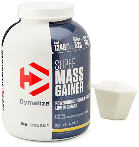 Dymatize Super Mass Gainer Gourmet Vanilla 2,9kg - Polvo Para Ganar Peso + Carbohidratos