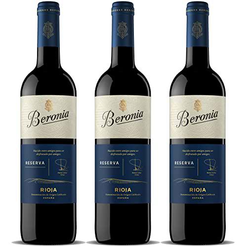 Beronia Reserva - Vino D.O.Ca. Rioja - 3 botellas de 750 ml