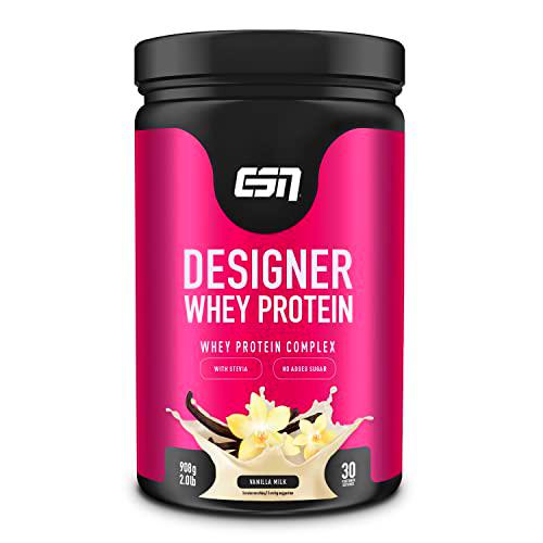 ESN Designer Whey Protein, Leche de Vainilla, 908g