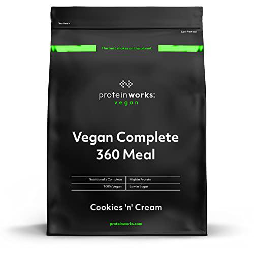 Complete 360 ​​Meal | Galletas con Nata| Nutricionalmente Equilibrado | 100% vegano | Comida rápida y asequible | THE PROTEIN WORKS | 1kg