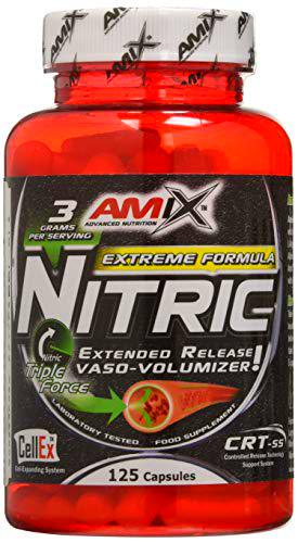 Amix - Nitric - Suplemento Alimenticio - Contiene Óxido Nitrico