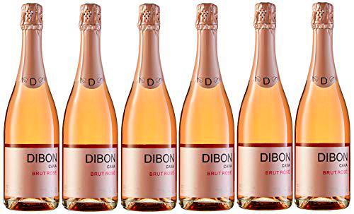 Pinord Dibon Rosado Cava - Paquete de 6 x 750 ml - Total: 4500 ml