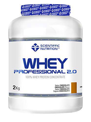 Scientiffic Nutrition - Whey Professional 2.0 Proteinas Whey en Polvo 100% Pura