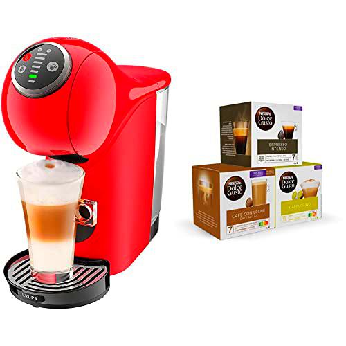 Krups Nescafé Dolce Gusto Genio S Plus KP3405 - Cafetera de cápsulas para bebidas frías o calientes