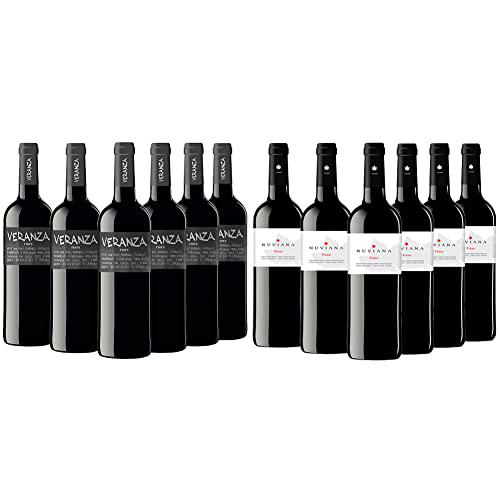 Veranza - Vino Tinto - Pack 6 botellas 75cl &amp; Nuviana