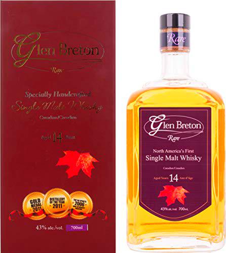 Glen Breton Rare 14 Years Old Canada's First Single Malt Whisky 43% Vol