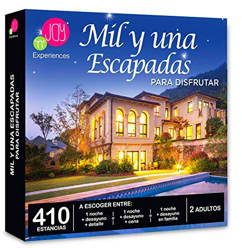 NJOY Experiences - Caja Regalo - Mil Y UNA ESCAPADAS para Disfrutar