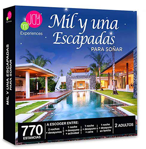 NJOY Experiences - Caja Regalo - MIL Y UNA ESCAPADAS para SOÑAR