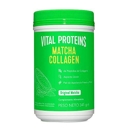 Vital Proteins Péptidos de Colágeno, Suplemento, Polvo de Té Verde Matcha