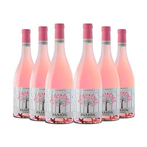 Bodega Sierra Norte - Pack 6 Botellas de Vino Rosado Pasión de Bobal