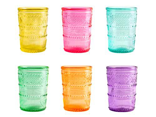 H&amp;H Juego de 6 vasos paloma cl 32