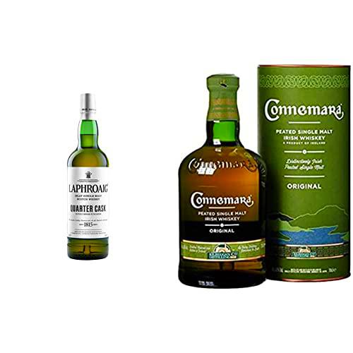 Laphroaig Quarter Cask Single Malt Whisky Escoces Ahumado, 40%