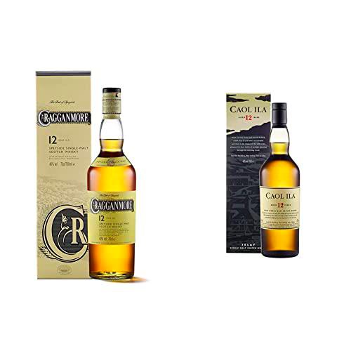 Cragganmore Whisky Escocés - 700 ml &amp; Caol Ila 12 Años