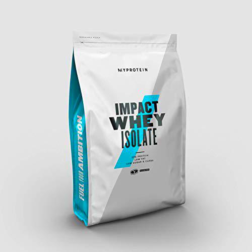 MyProtein Impact Whey Isolate Proteína de Suero, Sabor Vainilla Natural