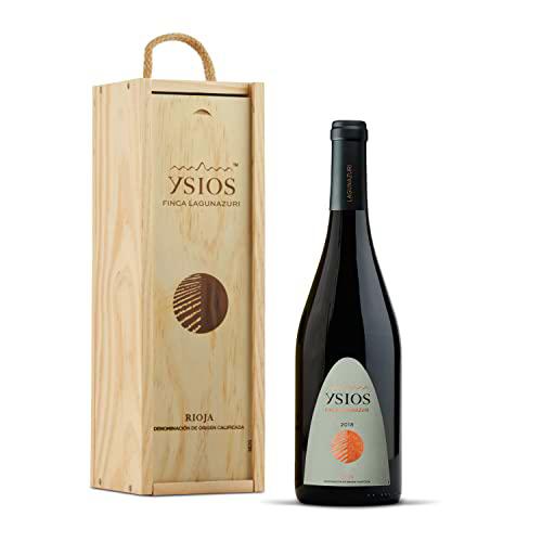 Ysios Finca Lagunazuri Caja de madera Premium D.O.Ca Rioja Vino