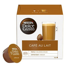 NESCAFE DOLCE GUSTO - DOLCE GUSTO Café au Lait 16 Capsules 160g (x6)