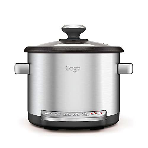 SAGE The Risotto Plus Ollas eléctricas, 760 W, Acero Inoxidable Cepillado