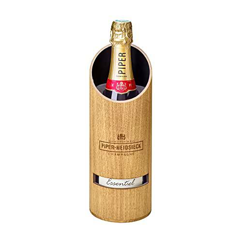 Piper Heidsieck Champagne Cuvée Reservé Essentiel con Altavoz de madera, 750 ml