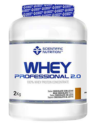 Scientiffic Nutrition - Whey Professional 2.0 Proteinas Whey en Polvo 100% Pura