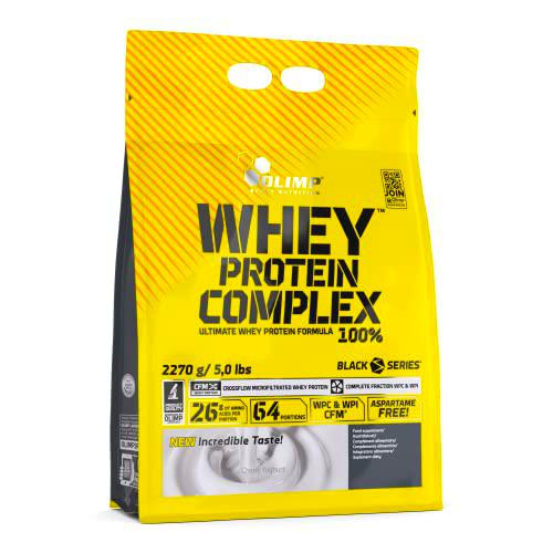 Olimp Sport Nutrition Proteína Whey Protein Complex con Sabor 100% Yogur de cereza