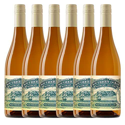 Southern Ocean Blanco Sauvignon Blanc SUD, Paquete de 6 x 750 ml