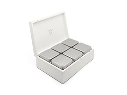 Bredemeijer - Caja de té + 6 latas de té de bambú blanco