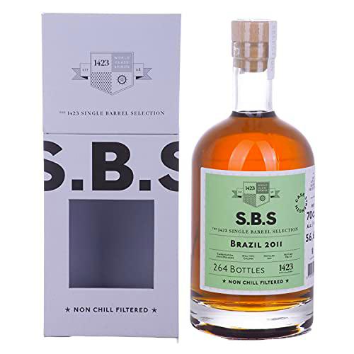 1423 World Class Spirits 1423 S.B.S Brazil Rum Single Barrel Selection 2011 56.6% Vol