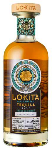 Tequila LOKITA Añejo 100% Agave Azul