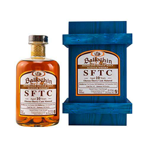 Edradour Edradour Ballechin Sftc 10 Years Old Oloroso Sherry Cask Matured 2009 59,1% Vol