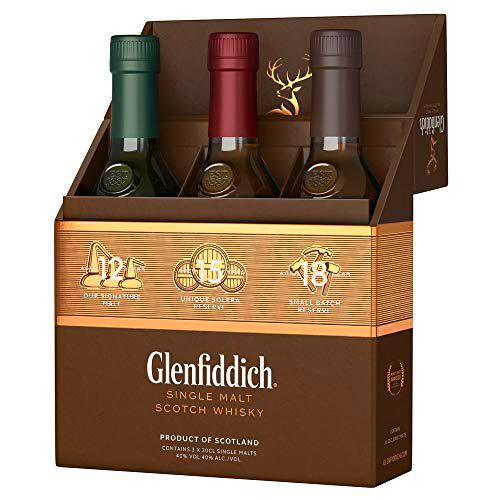 Glenfiddich Pack Variado 3 u 200 ml