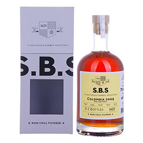 1423 S.B.S COLOMBIA Port Cask Finish 2009 46% - 700ml in Giftbox