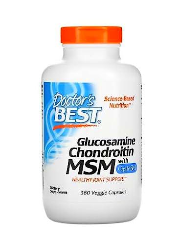 Doctor's Best Glucosamina Condroitina MSM con OptiMSM