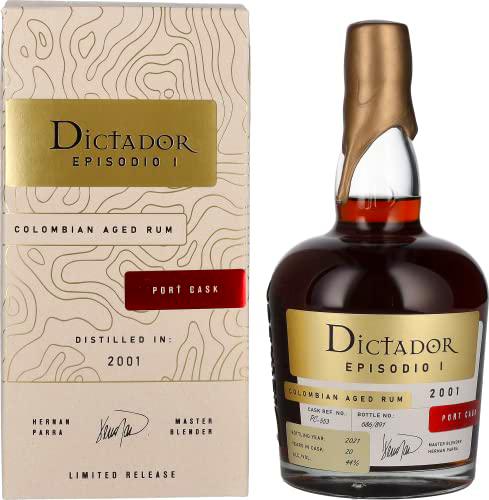 Dictador EPISODIO I 20 Years Old PORT CASK Rum 2001 44% Vol