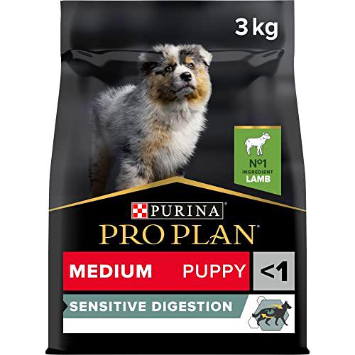 Pro Plan Purina Comida Seco para Cachorro Mediano con Digestión Sensible con Optidigest