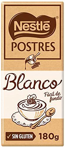 Nestlé Postres Tableta de chocolate blanco 180g - Pack de 16