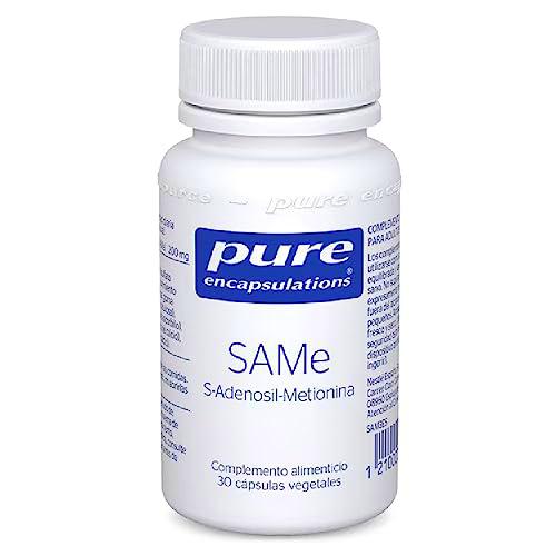 Pure Encapsulations SAMe, S-adenosilmetionina, Compuesto natural presente en todas las células