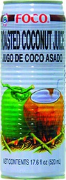 Foco, Mezcla para cóctel, agua de coco (tostado) - 24 de 520 ml