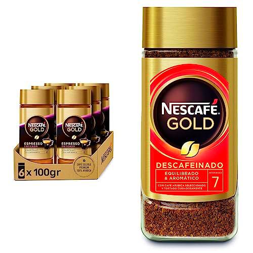 Nescafé Gold Espresso Intenso Café Soluble 100% Arábica