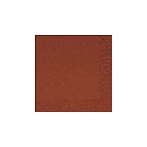 Duni 174087 - Servilletas de papel (24 x 24 cm, 2 capas