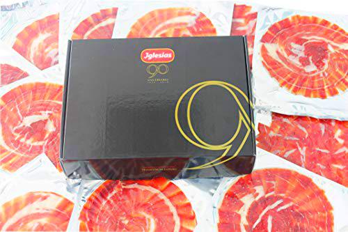 IGLESIAS - Jamón de Cebo Ibérico 50% Raza Ibérica Cortado a Cuchillo