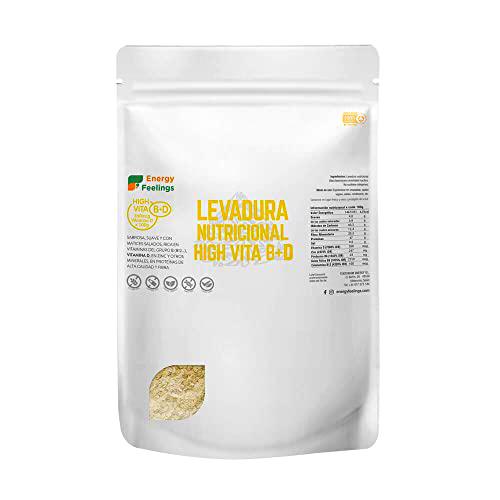 Energy Feelings Levadura Nutricional High Vita B+D Copos